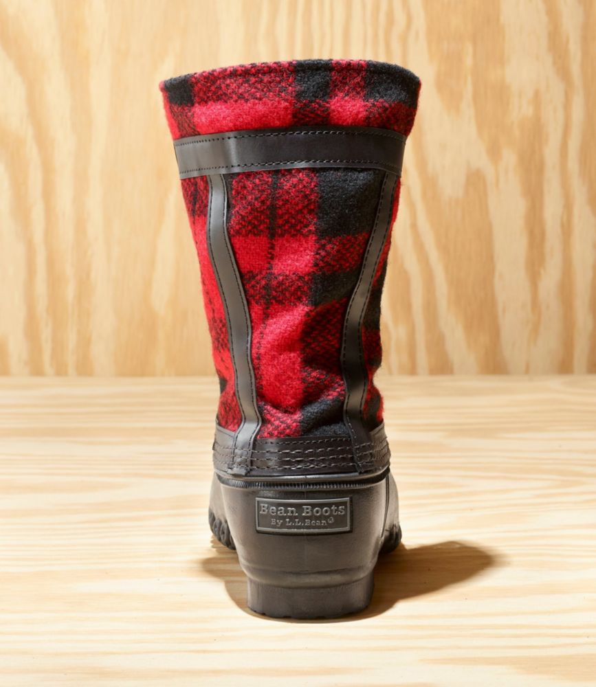 Men's L.L.Bean x Todd Snyder Heritage Bean Boots, Wool Plaid Boots at L.L.Bean