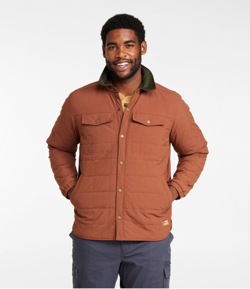 Men's Insulated Utility Shirt Jacket Men's Insulated Jackets at L.L.Bean