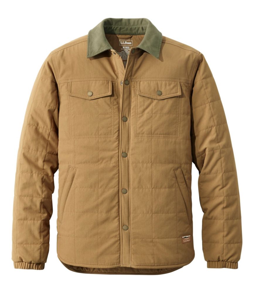 Men's Insulated Utility Shirt Jacket Men's at L.L.Bean