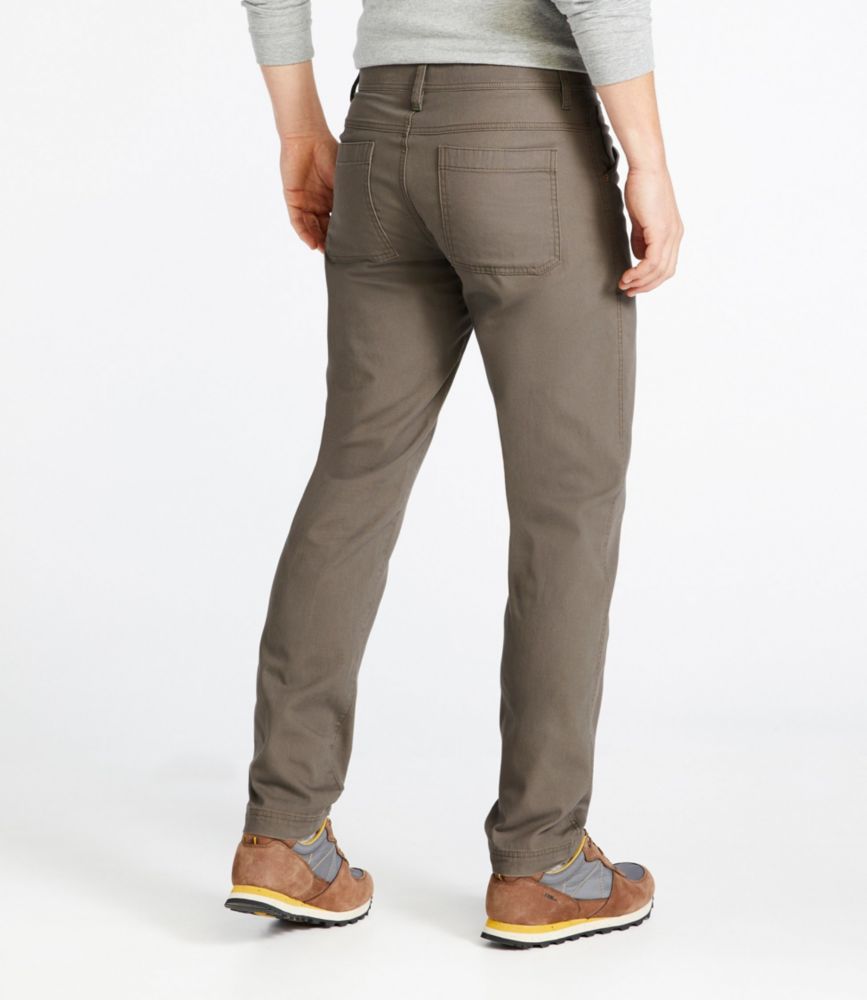 Men's BeanFlex Canvas FivePocket Pants, Standard Fit Pants at L.L.Bean