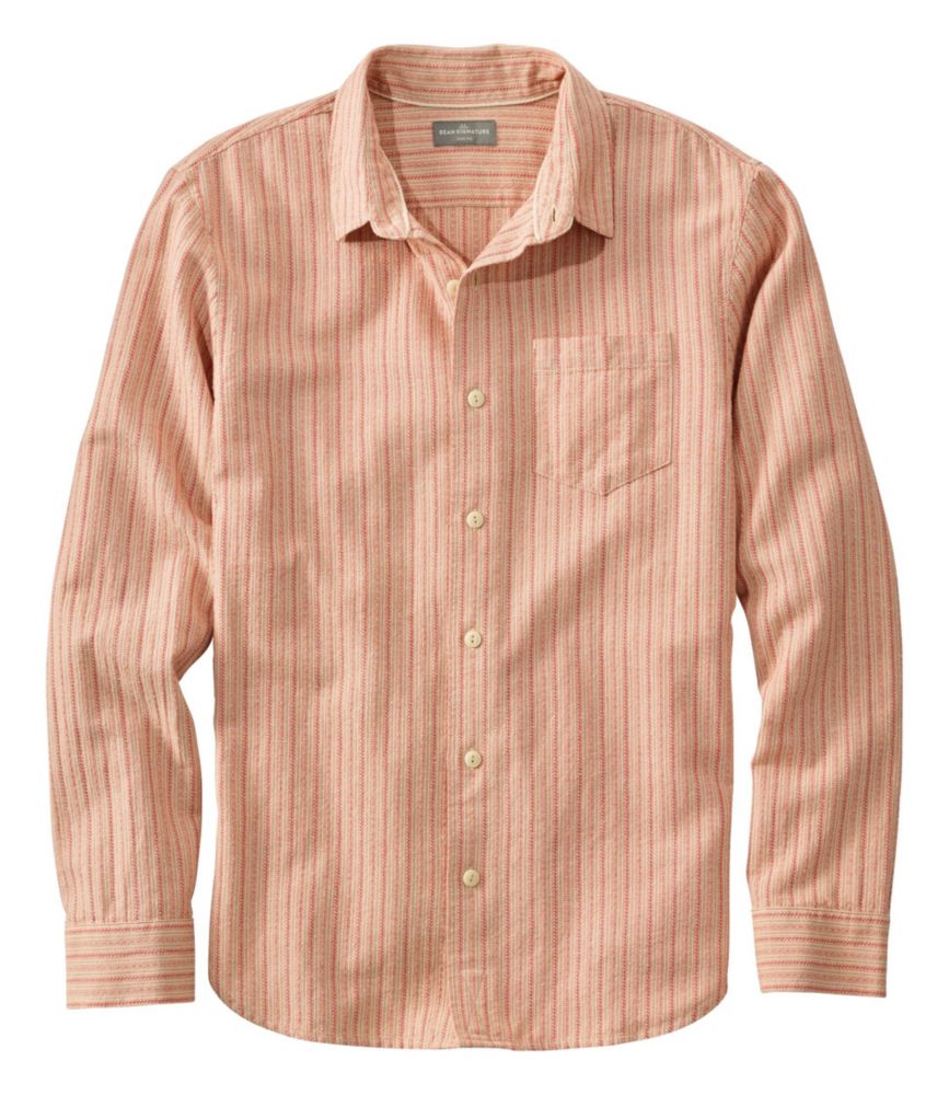 Men's Signature Summer Shirt, LongSleeve Casual ButtonDown Shirts