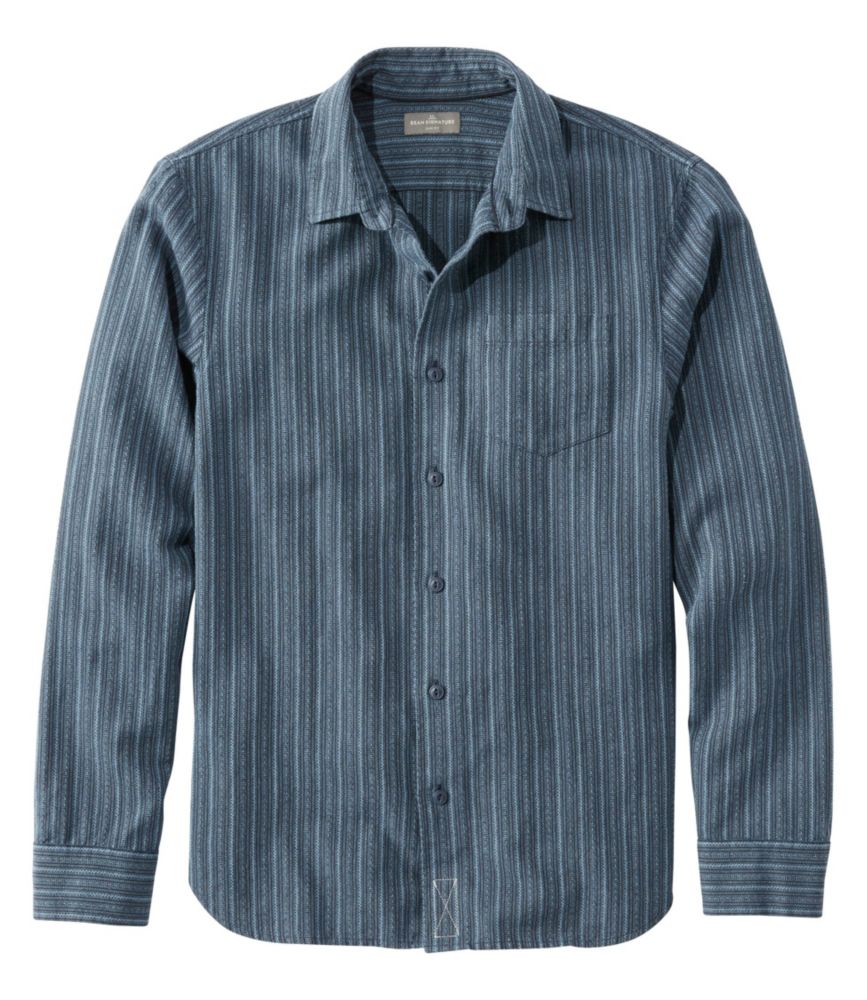 Men's Signature Summer Shirt, LongSleeve Casual ButtonDown Shirts