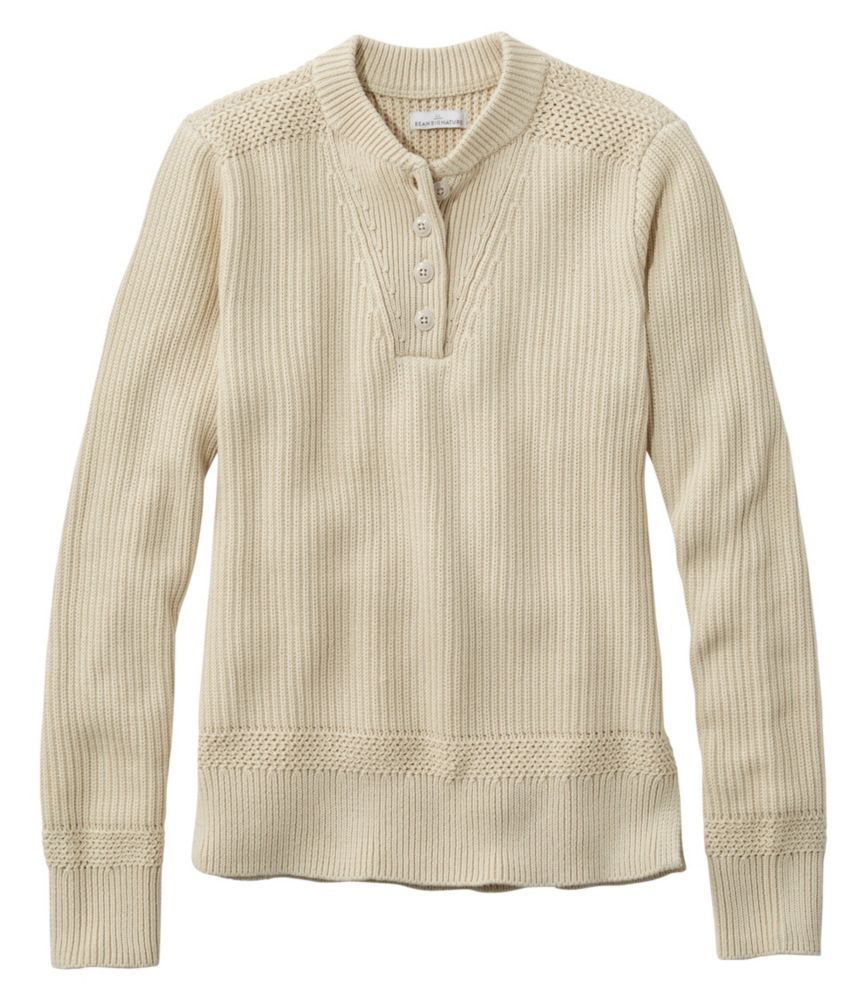 Women's Signature Archival Cotton Fatigue Sweater Sweaters at L.L.Bean
