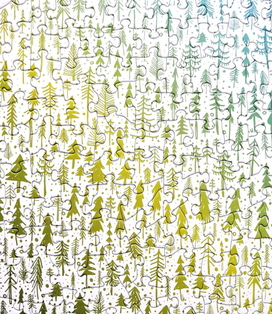 Pine Trees Puzzle 500 Pieces Games & Outdoor Toys at L.L.Bean