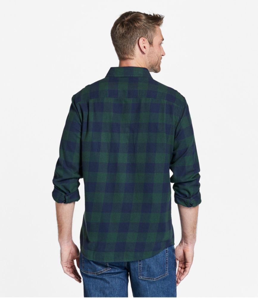 Men's Wicked Soft Flannel Shirt, Slightly Fitted Untucked Fit Casual