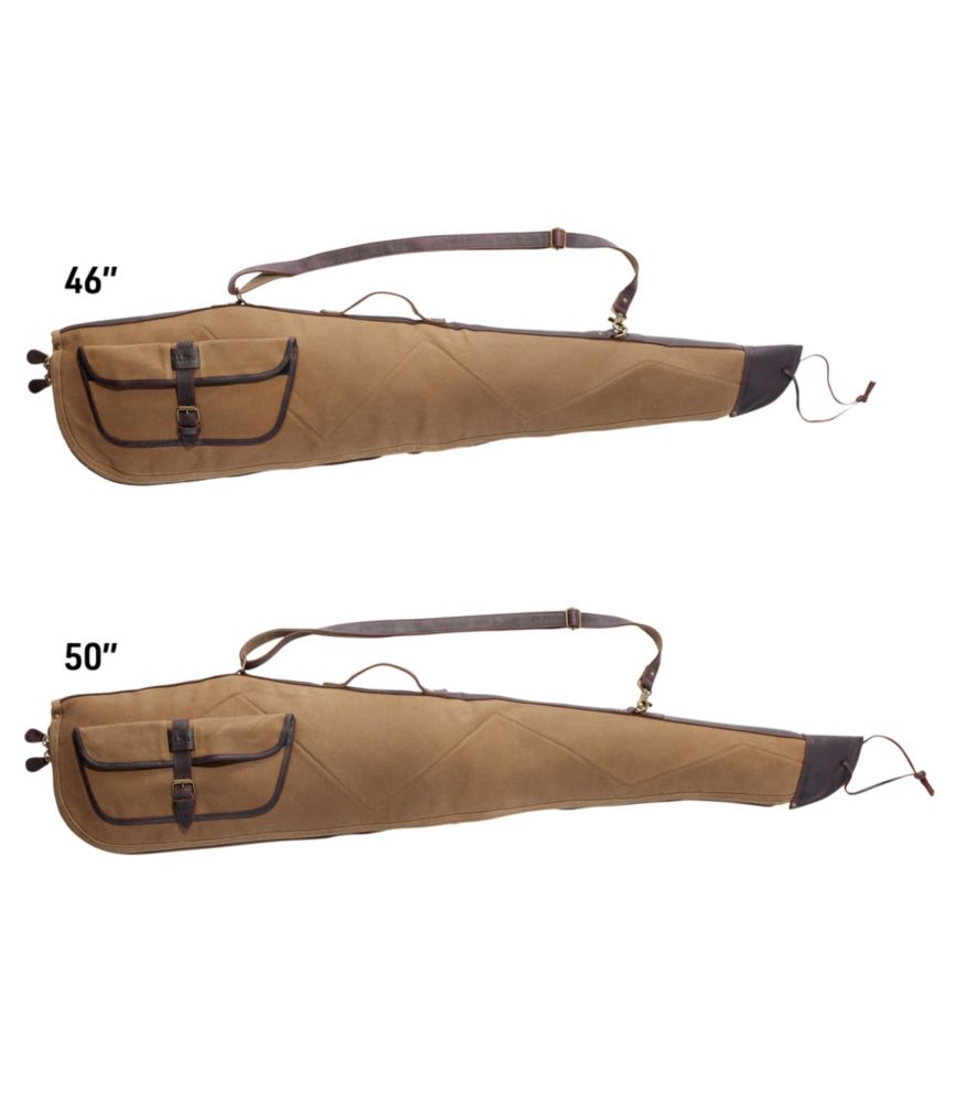 Double L Waxed Cotton Rifle Case Cases at L.L.Bean