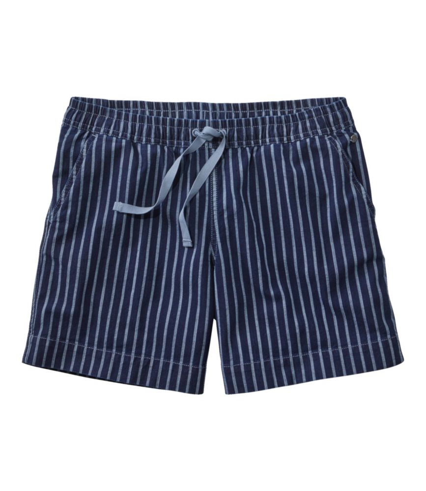 Women's Lakewashed Dock Shorts, MidRise Stripe Shorts & Skorts at L