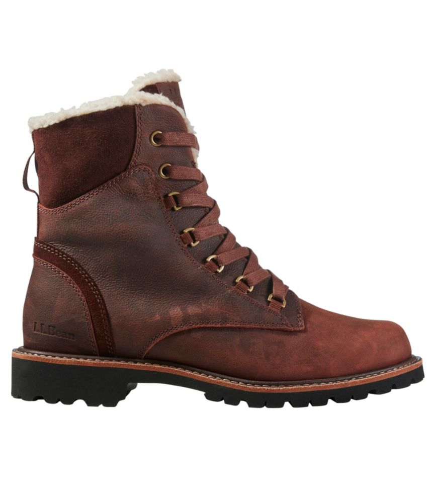 Women's Rugged Cozy Boots, LaceUp Women's Boots on Sale at L.L.Bean