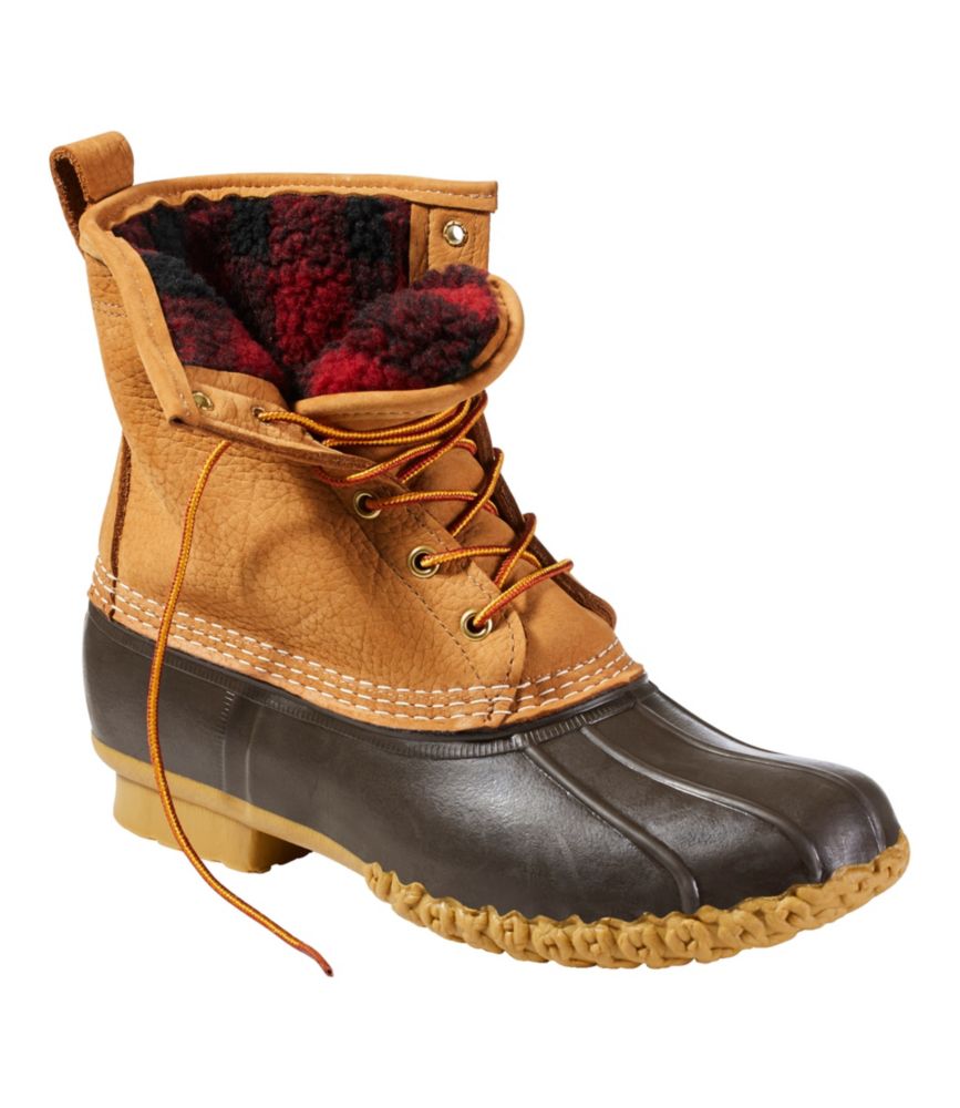Men's Bean Boots, 8" FleeceLined PrimaLoft L.L.Bean Boots at L.L.Bean