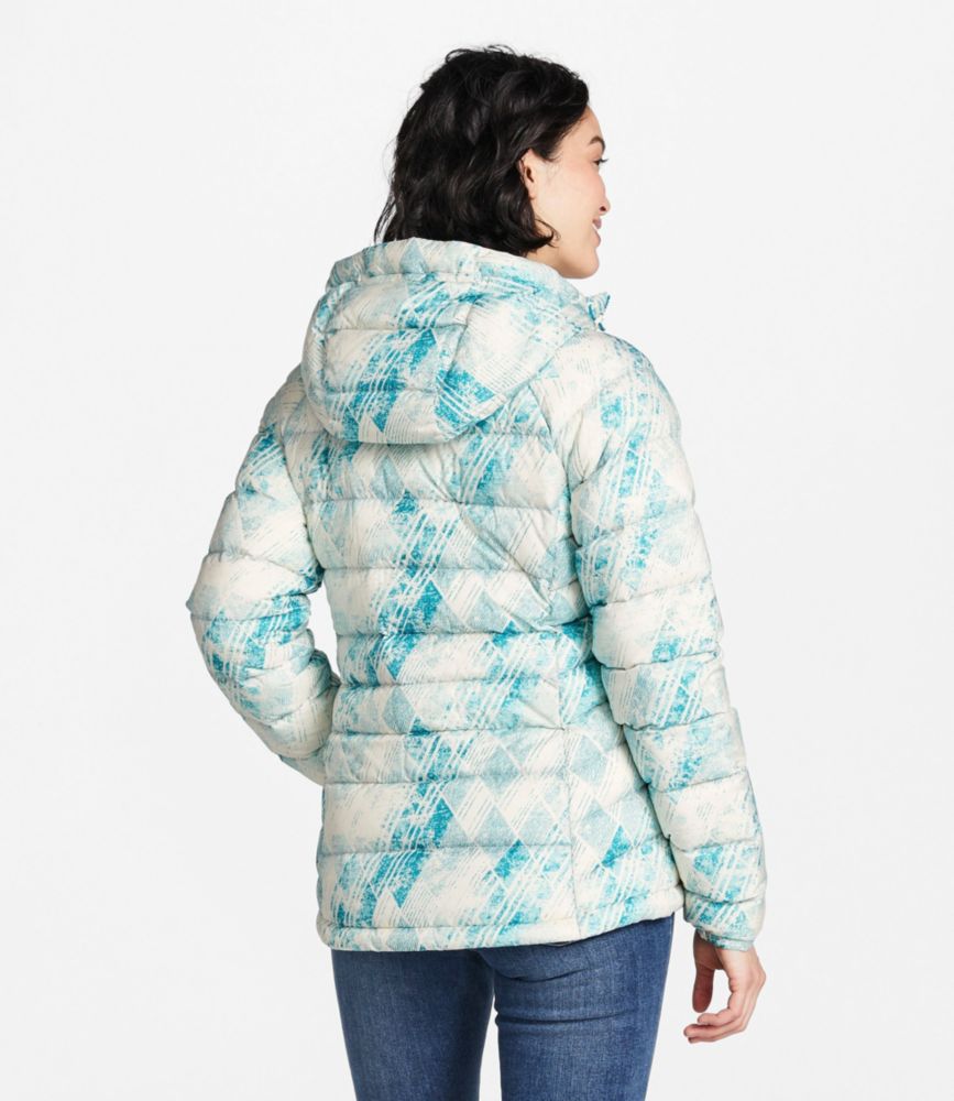 Women's Ultralight 850 Down Hooded Jacket, Print Women's at L.L.Bean
