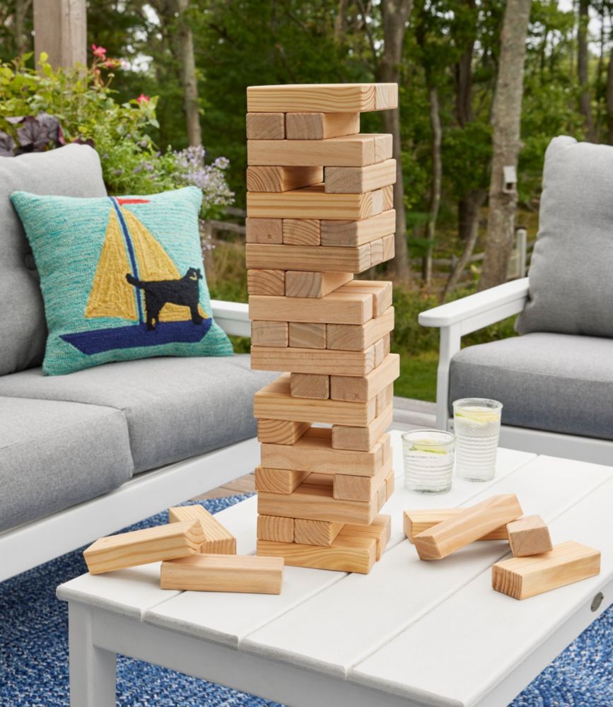 Yard Games Tumbling Timbers, Large Games & Outdoor Toys at L.L.Bean