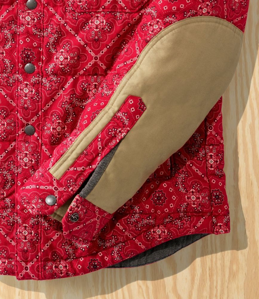 Men's L.L.Bean x Todd Snyder Quilted Flannel Shirt Shirts at L.L.Bean