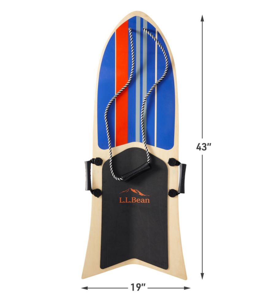 L.L.Bean Retro Shredder Sled Sleds & Snow Tubes at L.L.Bean