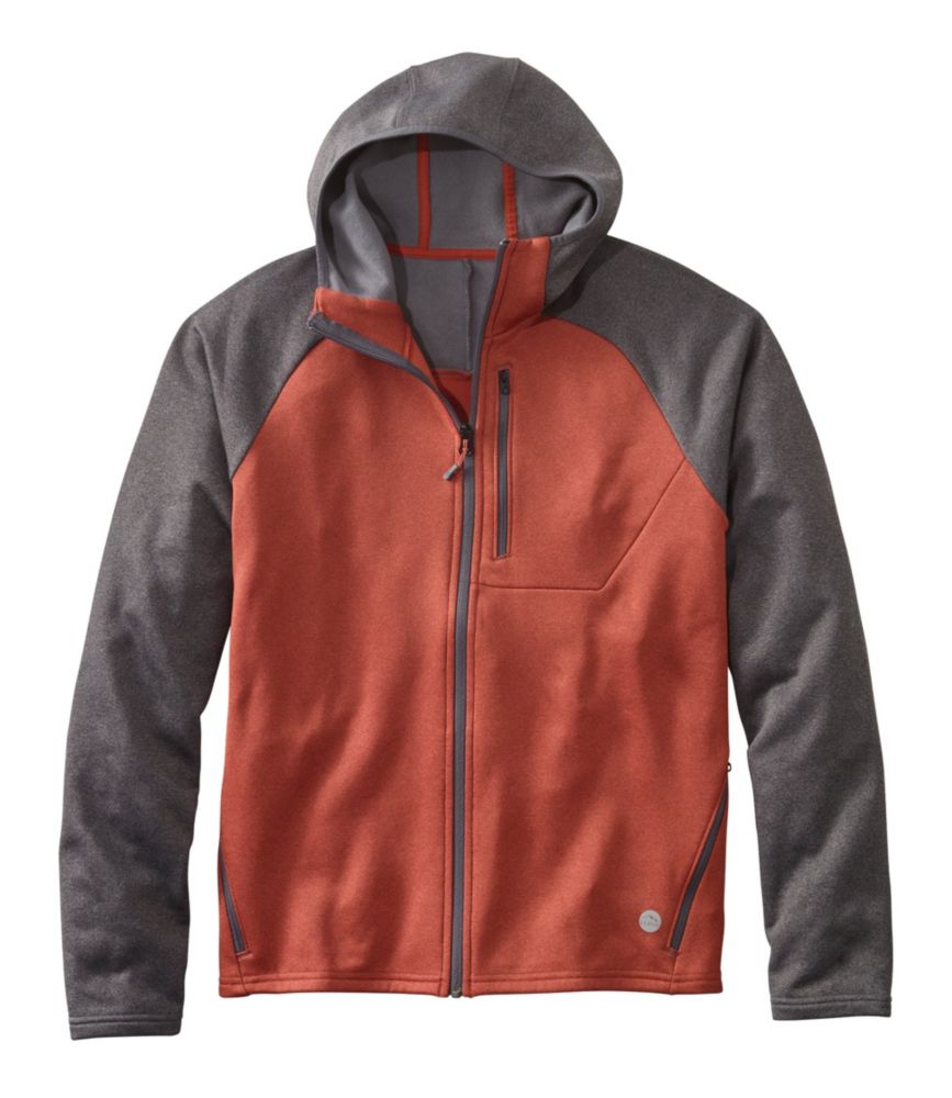 Men's Mountain Fleece FullZip Hoodie, Colorblock Men's Fleece