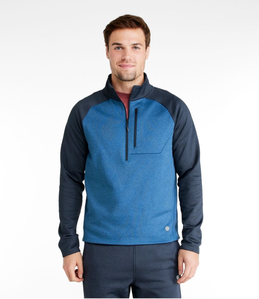Men's Mountain Fleece HalfZip, Colorblock Men's at L.L.Bean