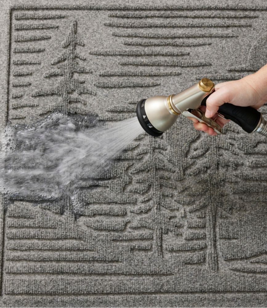 Everyspace Recycled Waterhog Doormat, Pine Trees Waterhog Mats L.L.Bean Canada