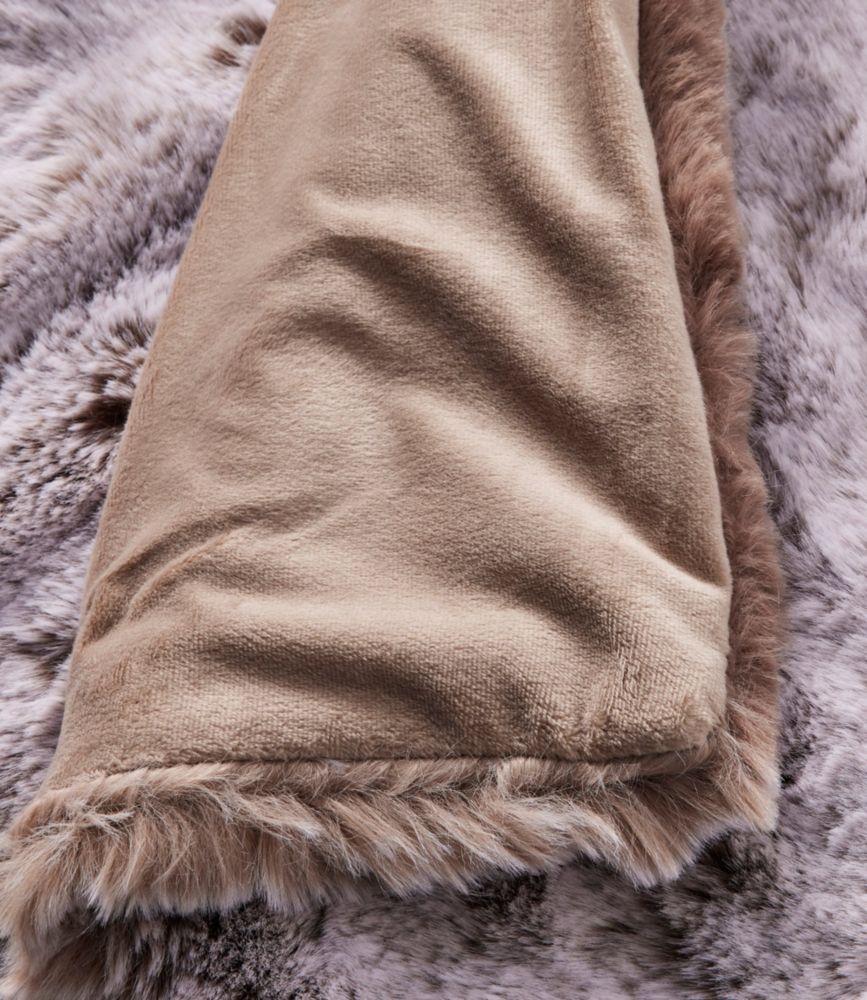Faux Fur Throw Home Goods at L.L.Bean