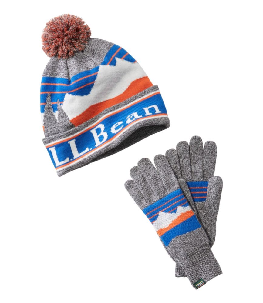 Adults' Katahdin Hat and Gloves Set Winter Hats & Beanies at L.L.Bean