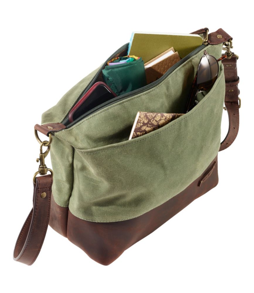 L.L.Bean Waxed Canvas Crossbody Crossbody Bags at L.L.Bean