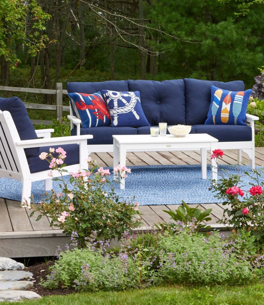 Indoor/Outdoor Hooked Pillow, Lobster Throw Pillows at L.L.Bean