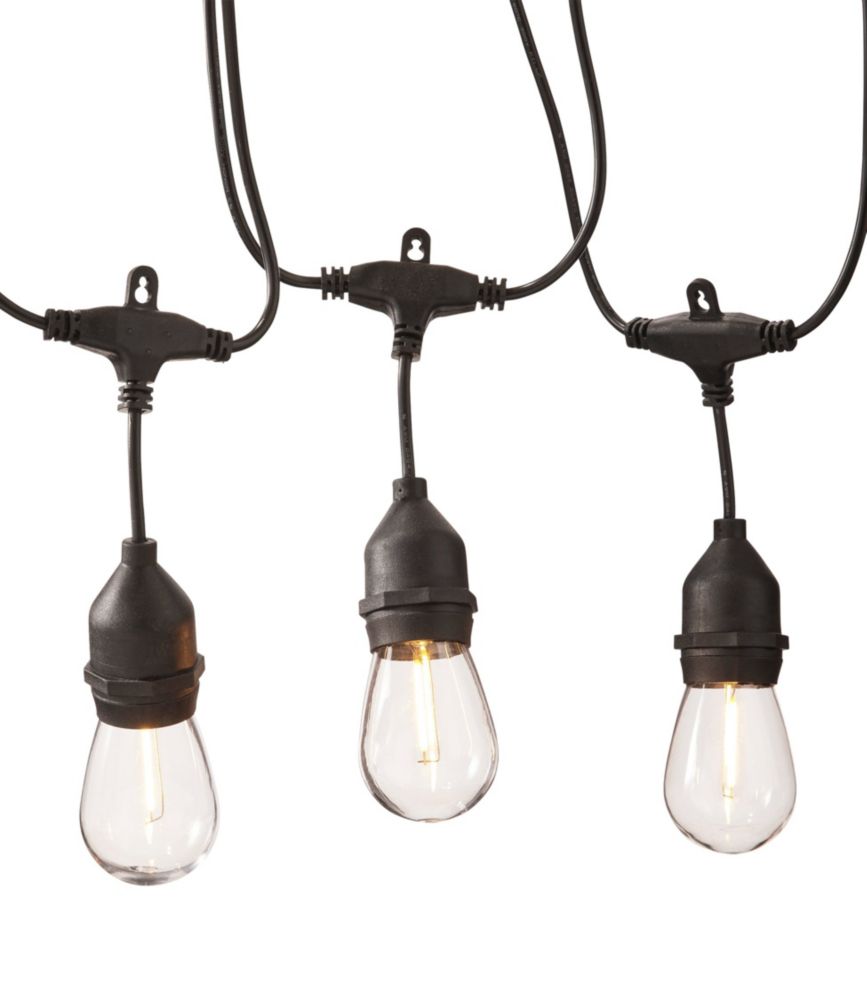 Solar String Lights, Edison Bulb Lamps at L.L.Bean
