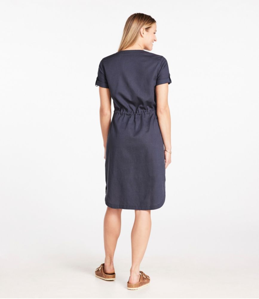 Women's Signature Tencel Linen Blend Woven Dress Dresses & Skirts at