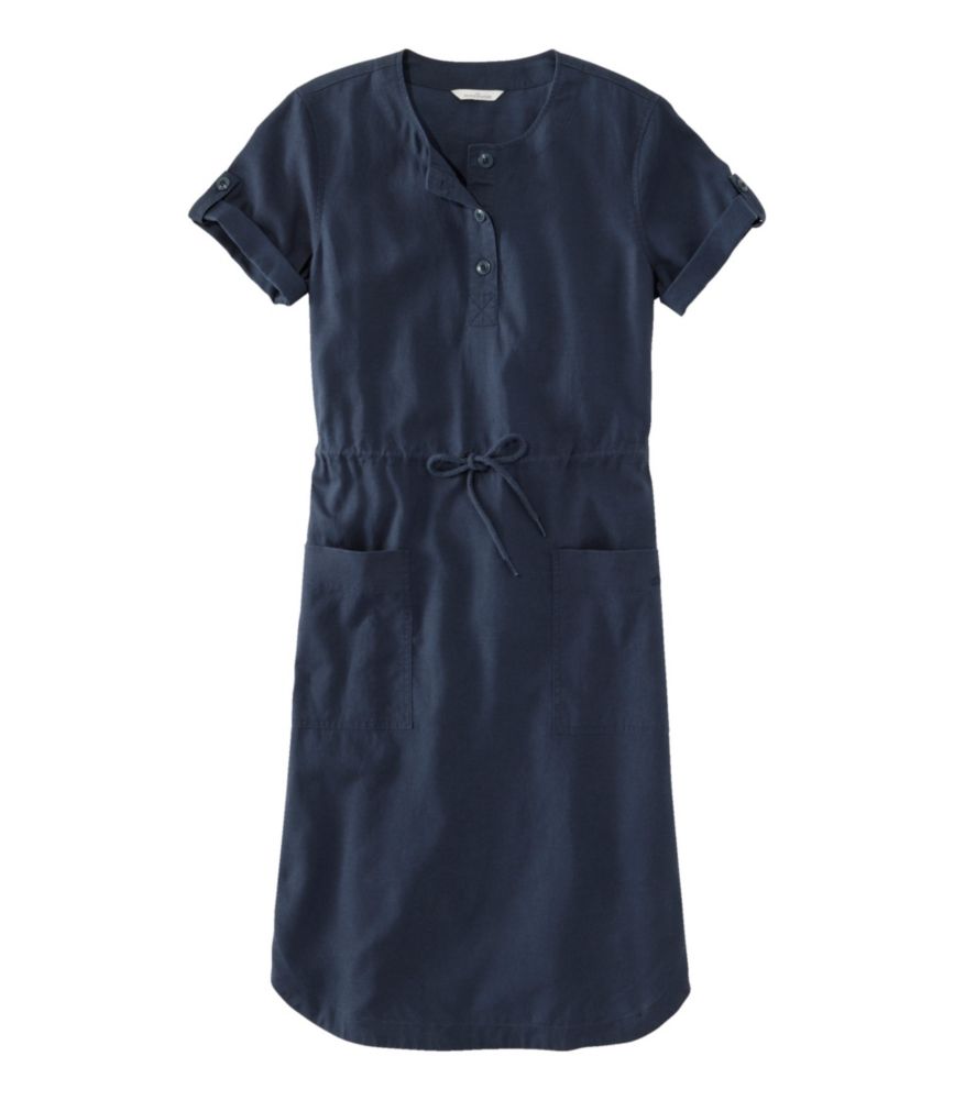Women's Signature Tencel Linen Blend Woven Dress Dresses & Skirts at