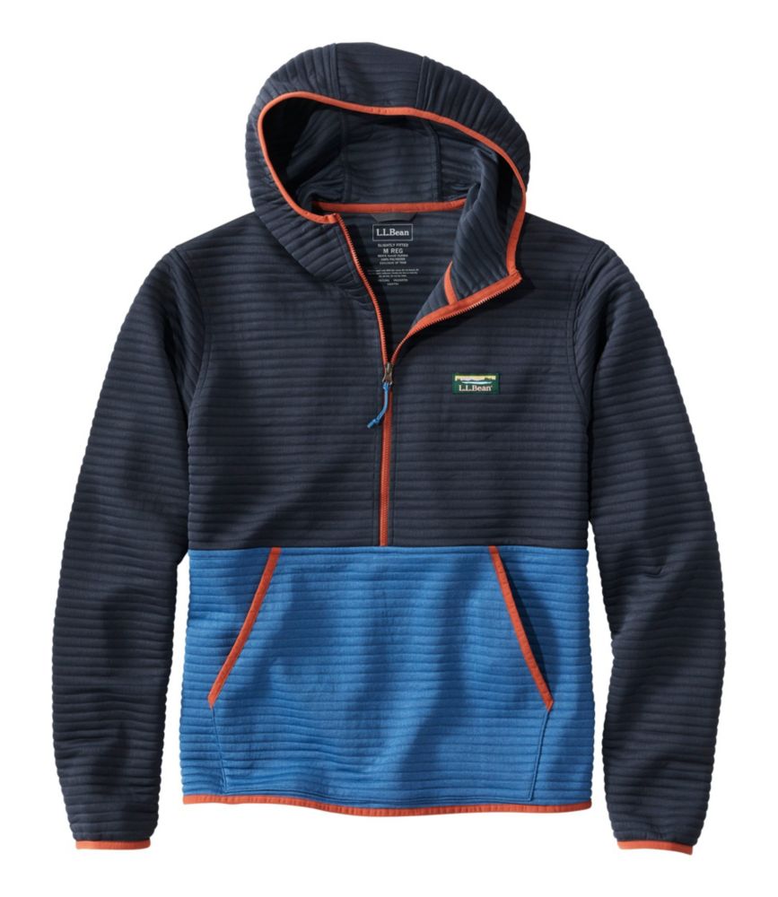 Men's Airlight Knit HalfZip Hoodie, Colorblock Sweatshirts & Fleece
