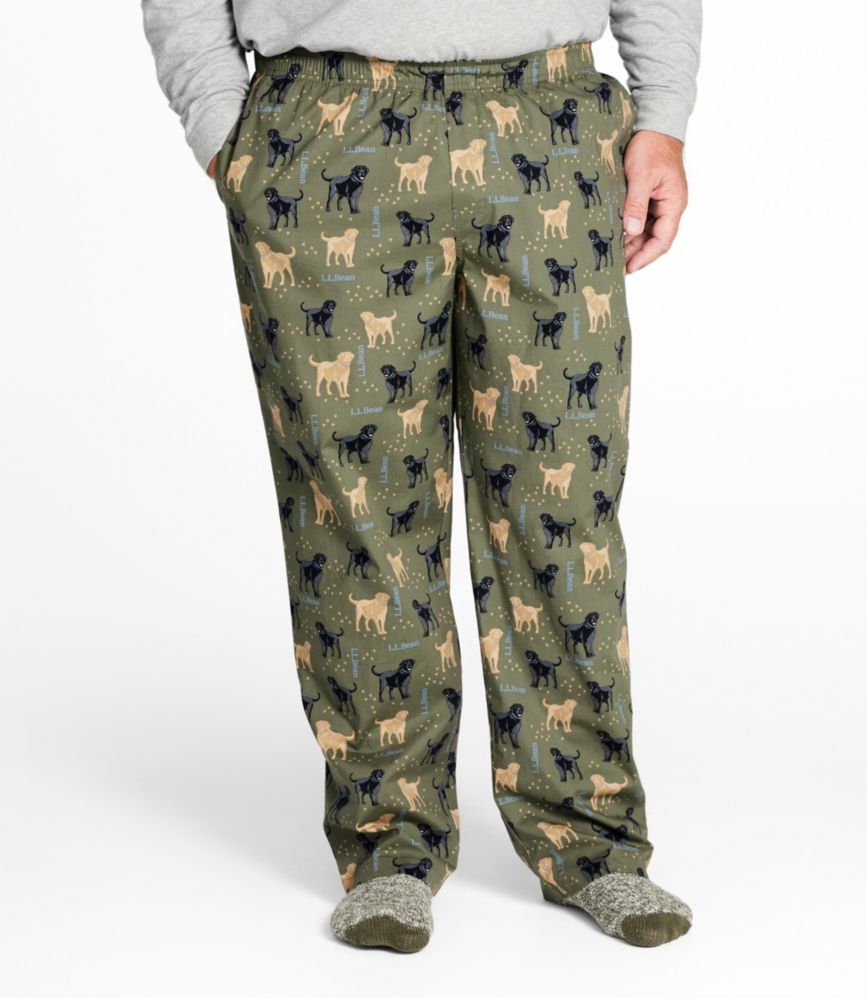 Men's Comfort Stretch Woven Sleep Pants Pajamas at L.L.Bean