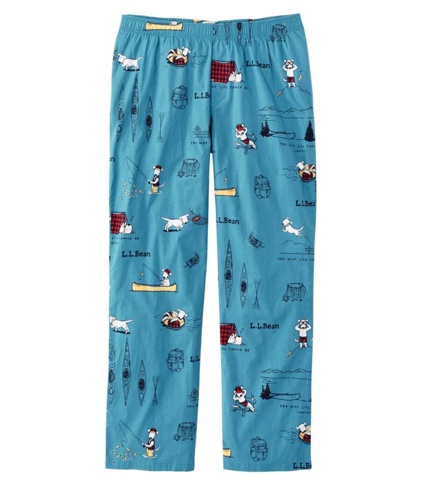Men's Comfort Stretch Woven Sleep Pants Pajamas at L.L.Bean