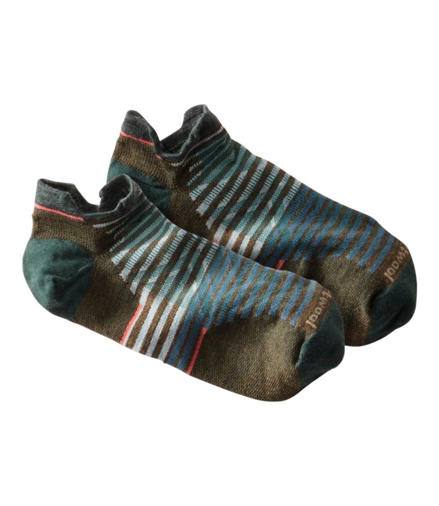 Men's Smartwool Run Zero Cushion Low Ankle Socks Socks at L.L.Bean