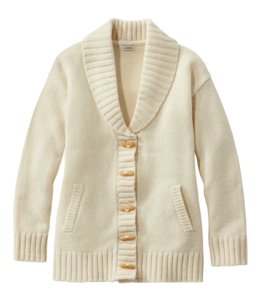 Women's Bean's Classic Ragg Wool Sweater, Cardigan Sweaters at L.L.Bean