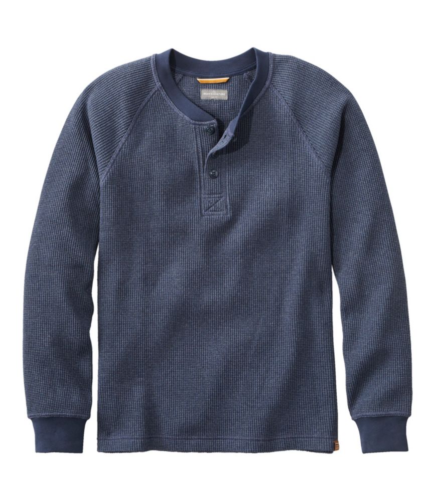 Men's Signature Waffle Henley Henleys at L.L.Bean