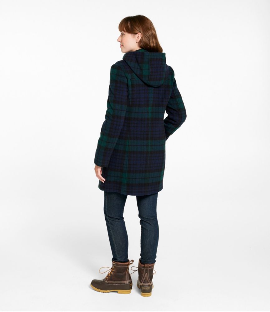 Women's Classic Lambswool Duffel Coat, Pattern Casual Jackets at L.L.Bean