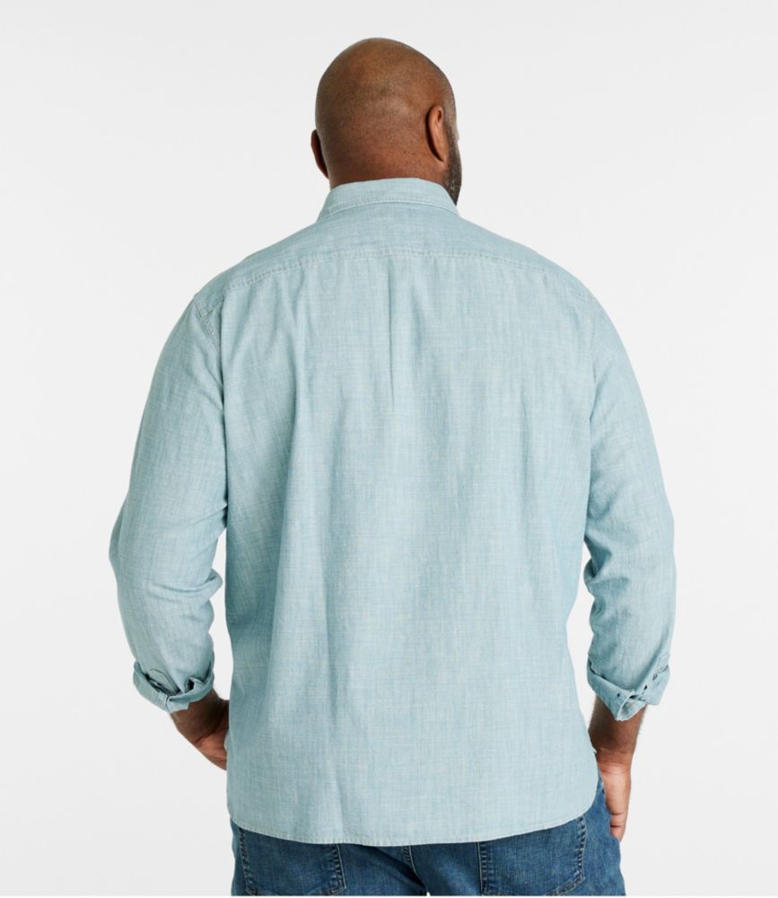 Men's Signature Woven Cotton Shirt Casual ButtonDown Shirts at L.L.Bean
