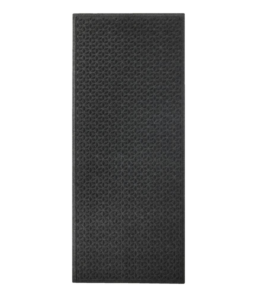 Heavyweight Recycled Waterhog Mat Runner, Blooming Circles Waterhog