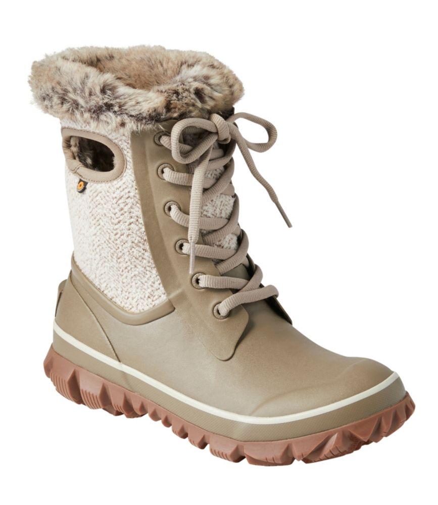 Women's Bogs Arcata Cozy Chevron Boots Rain & Snow at L.L.Bean