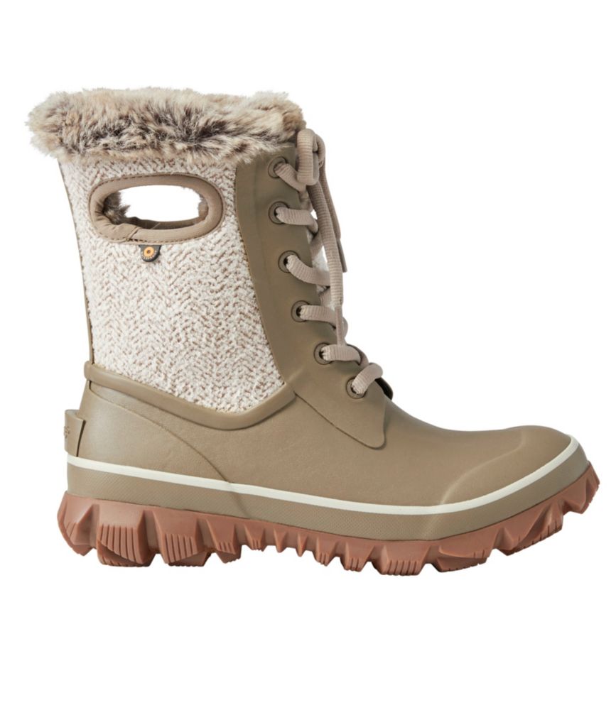 Women's Bogs Arcata Cozy Chevron Boots Rain & Snow at L.L.Bean