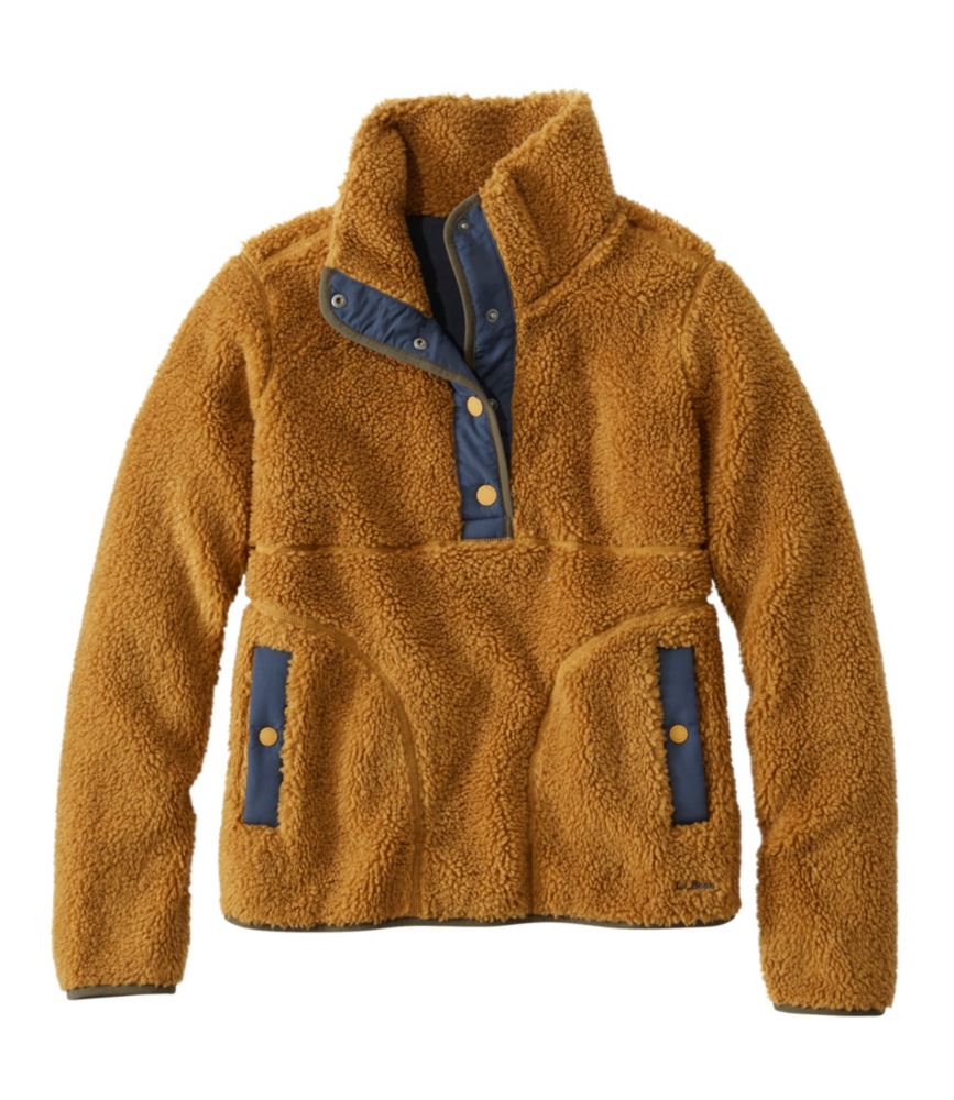 Women's Bean's Sherpa Fleece Pullover Sweatshirts & Fleece at L.L.Bean