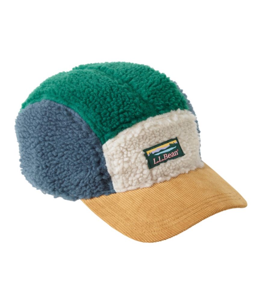 Adults' L.L.Bean Sherpa FivePanel Hat, Colorblock Winter Hats