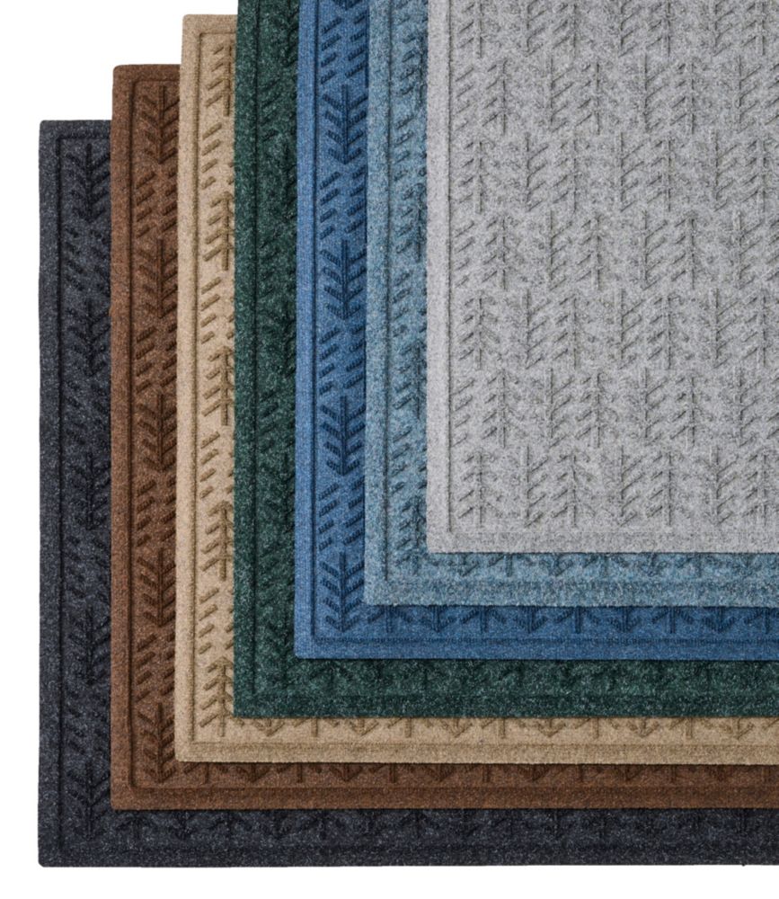Everyspace Recycled Waterhog Mat, Square, Trees Waterhog Mats at L.L.Bean