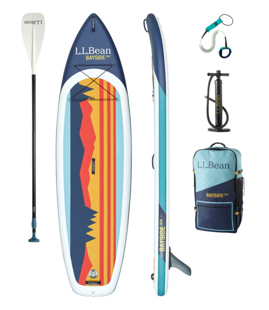 L.L.Bean Bayside Inflatable SUP Package, 10'6" StandUp Paddleboards