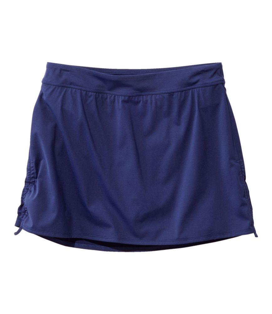 Women's New Currents Swimwear, Rouched Swim Skort Bottoms at L.L.Bean