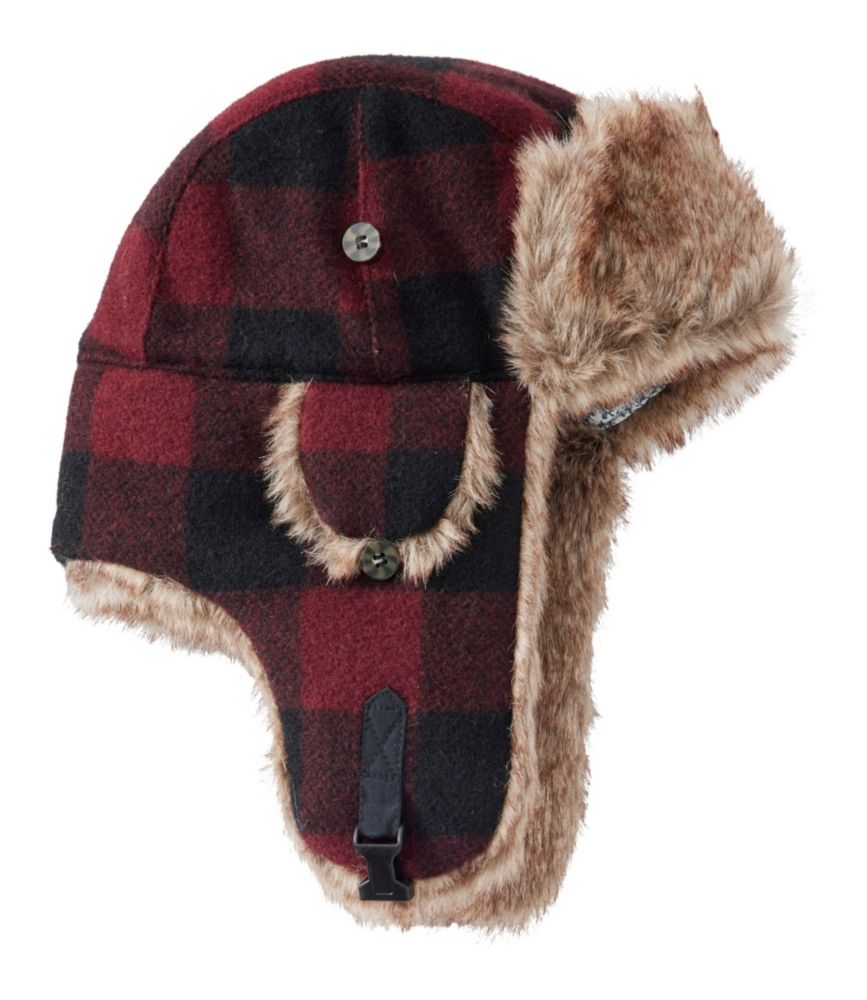 Adults' Mad Bomber Wool Hat, Plaid Winter Hats & Beanies at L.L.Bean
