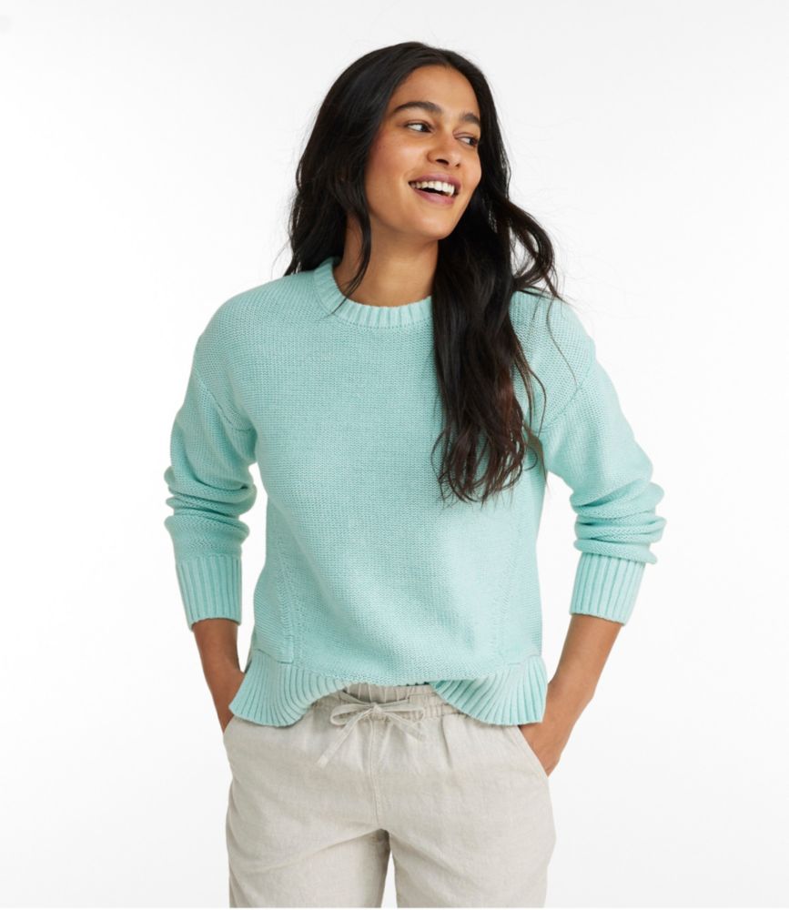 Women's Linen/Cotton Pullover Sweater Sweaters at L.L.Bean