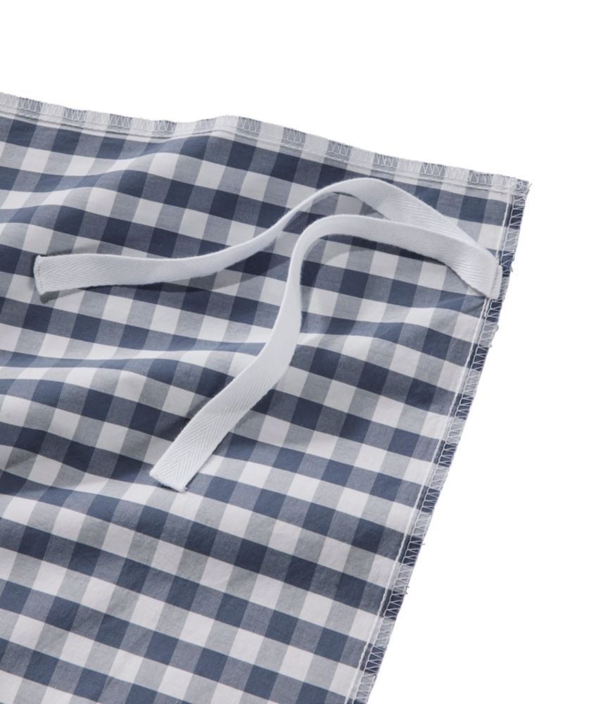 Sunwashed Percale Comforter Cover, Gingham Check Comforter Covers at