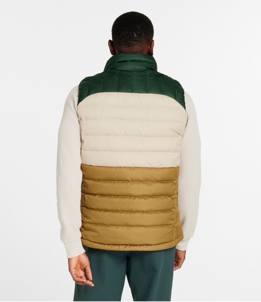 Men's Bean's Down Vest, Colorblock Vests at L.L.Bean