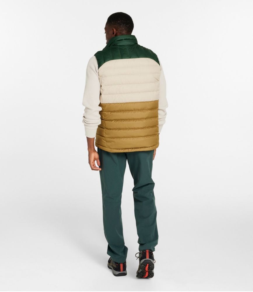 Men's Bean's Down Vest, Colorblock Vests at L.L.Bean