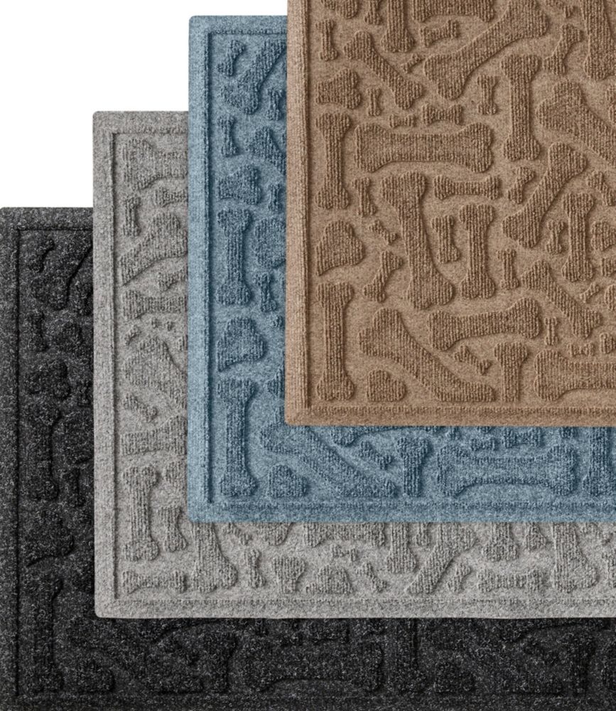 Recycled Waterhog Scattered Bones Mat Waterhog Mats at L.L.Bean