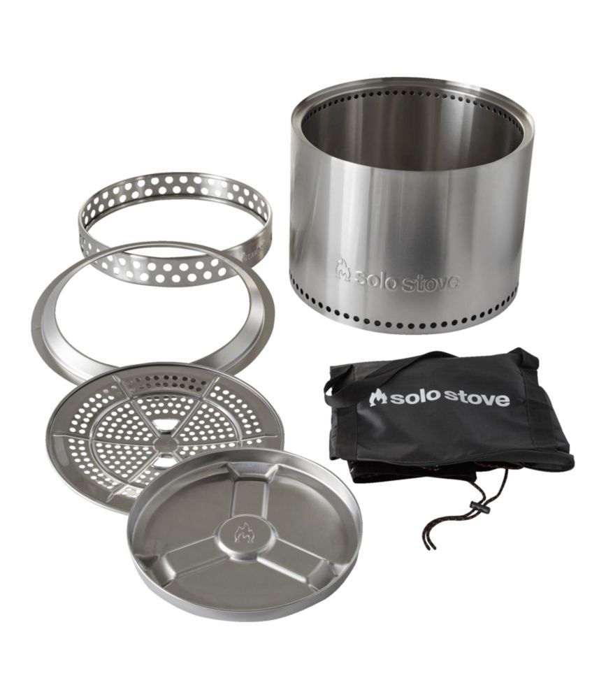 Solo Stove Bonfire Fire Pit Set 2.0 Camping Grills at L.L.Bean